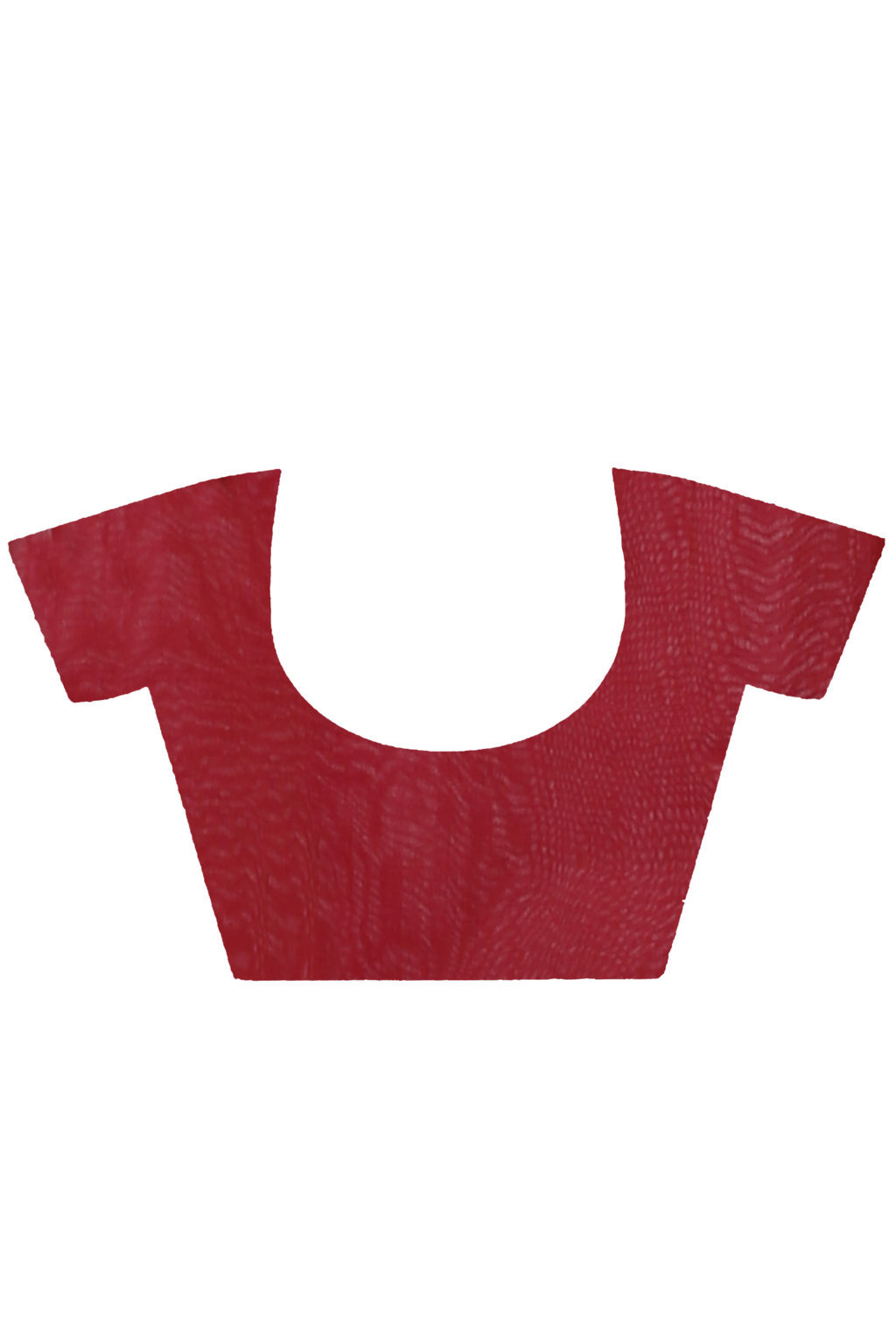 Marun Blended Cotton Tabu Hand Loom Saree (1240)